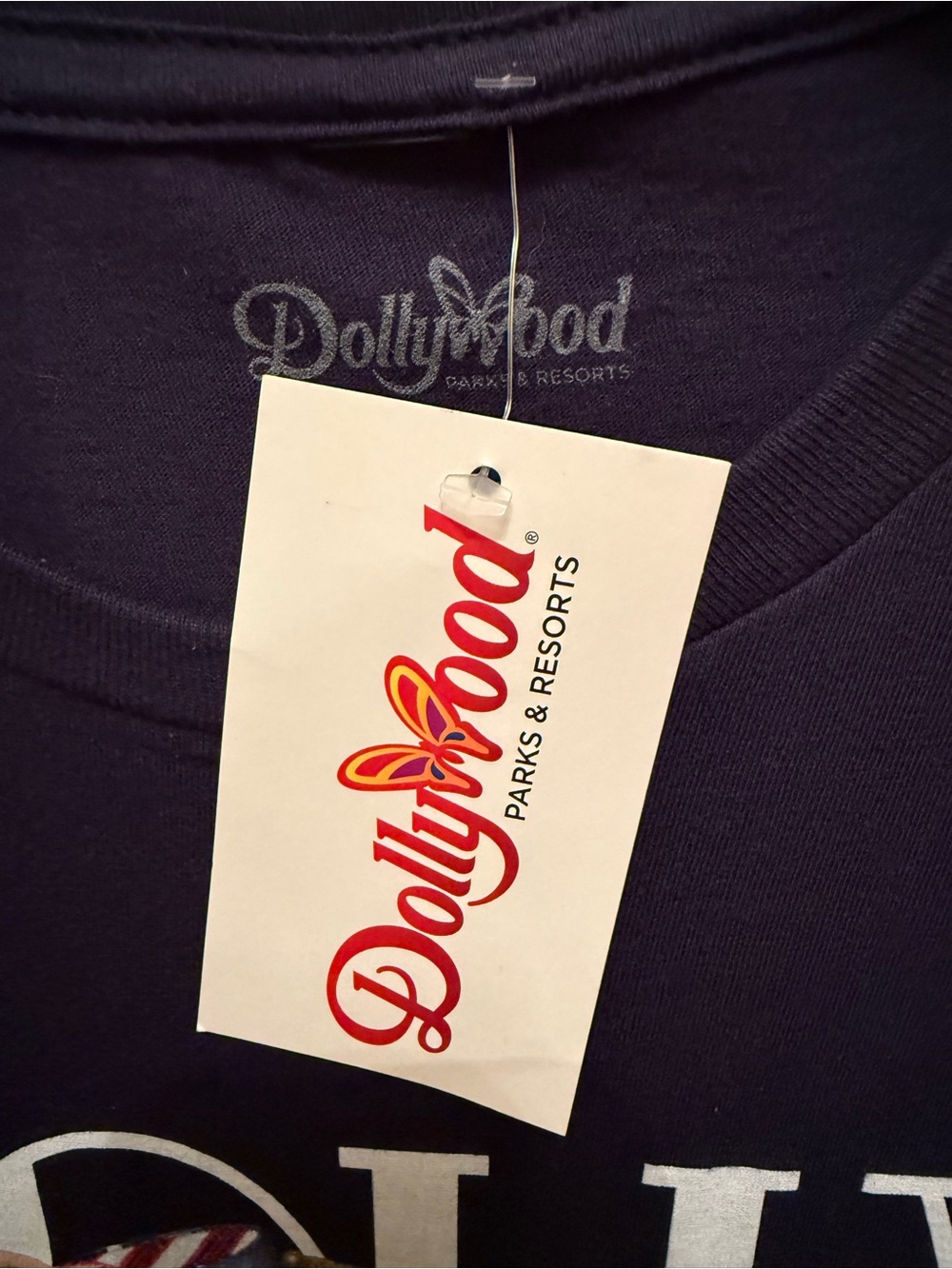 DollyWood “Dolly for President” Navy Graphic Tee Small - Picture 3 of 5